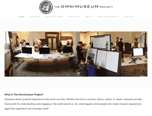 Tablet Screenshot of omnimuseum.org